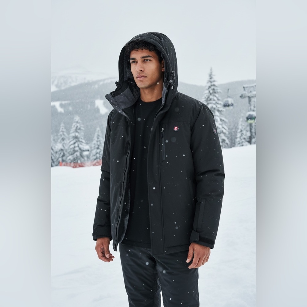 NWT Outdoor Sports Men’s Oscillator Waterproof Ski Snowboard Faux Fur Parka Coat - Picture 7 of 12